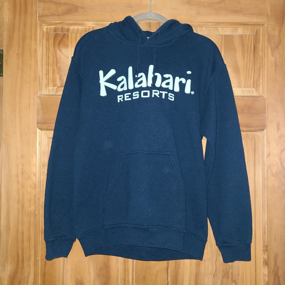 Gildan Kalahri Resorts Navy Blue Hooded Sweatshirt